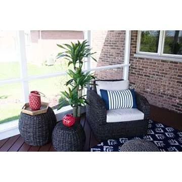 Nearly Natural 62IN Artificial Corn Stalk Dracaena Plant, Tall Fake Plant for Indoor Home Décor, Real Touch Faux Plant