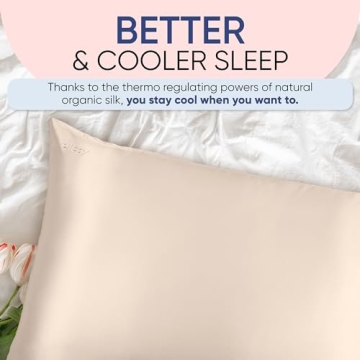 Blissy Silk Pillowcase - Luxury 100% Mulberry Silk