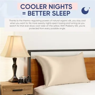 Blissy Silk Pillowcase - Luxury 100% Mulberry Silk