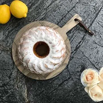 J.K. Adams 1761 Collection Ash Cutting/Serving Board, Round, Large