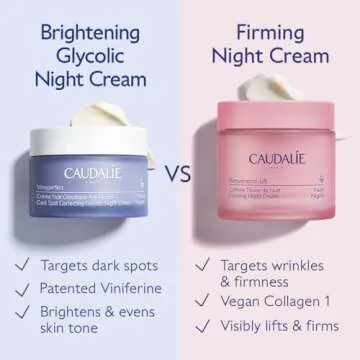 Caudalie Vinoperfect Dark Spot Brightening Glycolic Night Cream - 1.6 Fl. Oz