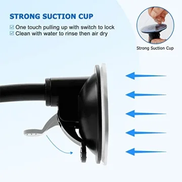 Versatile Vansky 3-in-1 Car Phone Mount for All Smartphones