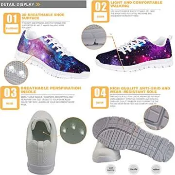 Wanyint Colorful Butterfly Print Sneakers for Women