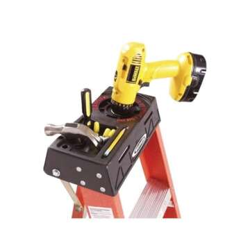 Werner FTP6212 300-Pound Duty Rating Fiberglass Tripod Ladder, 12-Foot