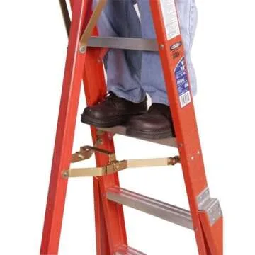 Werner FTP6212 300-Pound Duty Rating Fiberglass Tripod Ladder, 12-Foot