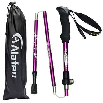 A ALAFEN Ultralight Hiking Trekking Pole for Everyone