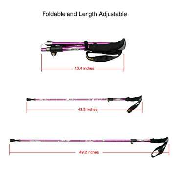 A ALAFEN Ultralight Hiking Trekking Pole for Everyone