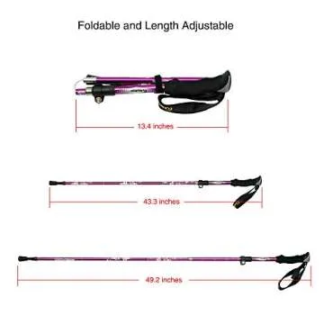 A ALAFEN Ultralight Hiking Trekking Pole for Everyone