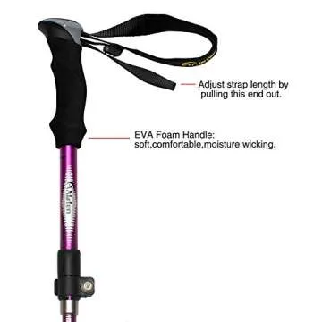 A ALAFEN Ultralight Hiking Trekking Pole for Everyone