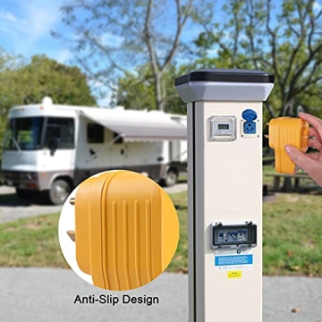 Rapify RV Surge Protector 30 Amp with LED Indicators and 1050J Protection