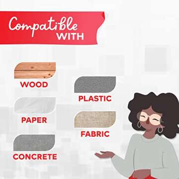 XFasten Double Sided Tape, Removable, 1-Inch by 20-Yard (Pack of 3) Ideal as a Gift Wrap Tape, Holding Carpets, and Woodworking