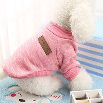 Warm Fleece Clothing for Small Dogs - Cozy Winter Apparel