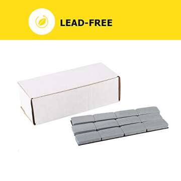 YIZBAP Wheel Weights with Strong Adhesive - 72oz