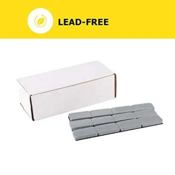 YIZBAP Wheel Weights with Strong Adhesive - 72oz