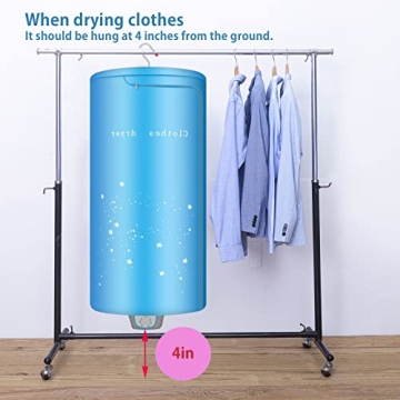Nekithia Portable Dryer – Compact 900W Solution