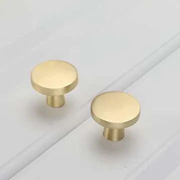 homdiy Gold Cabinet Knobs - Elegant Hardware for Any Home