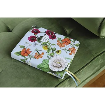 NIV Artisan Collection Bible Blue Floral Ideal for Journaling