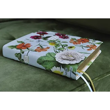 NIV Artisan Collection Bible Blue Floral Ideal for Journaling