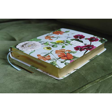NIV Artisan Collection Bible Blue Floral Ideal for Journaling