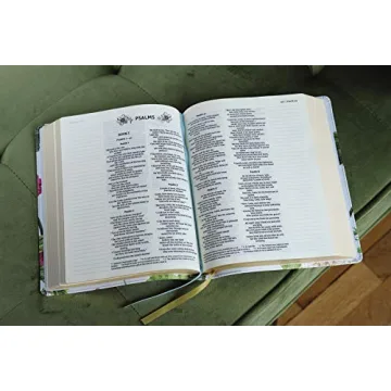 NIV Artisan Collection Bible Blue Floral Ideal for Journaling