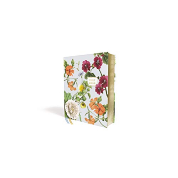 NIV Artisan Collection Bible Blue Floral Ideal for Journaling