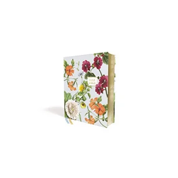NIV Artisan Collection Bible Blue Floral Ideal for Journaling