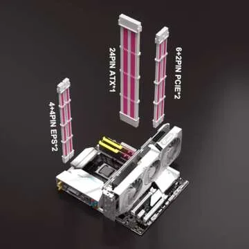 Sirlyr Sleeved PSU Cable Kit for Stylish Builds 16AWG