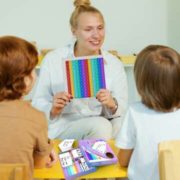 Fun Math Flash Cards for Kids Aged 4-8