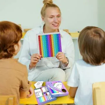 Fun Math Flash Cards for Kids Aged 4-8