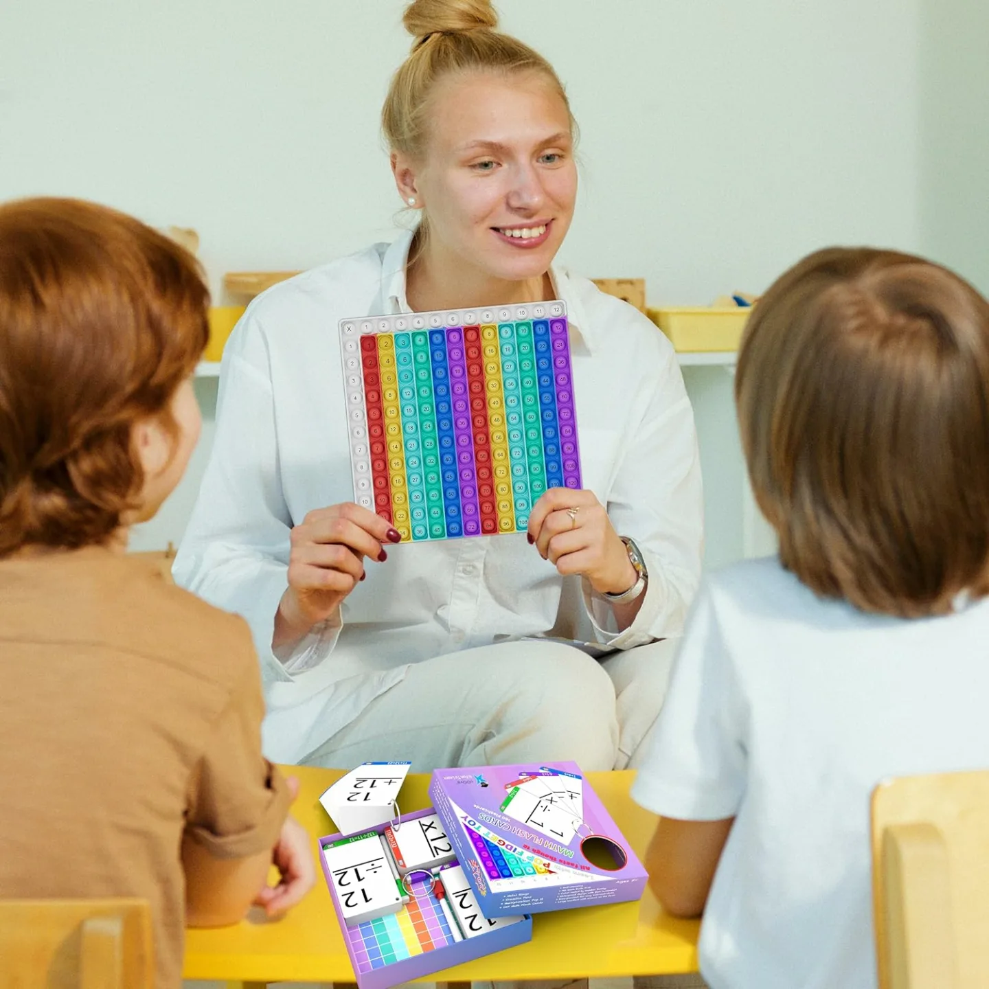 Fun Math Flash Cards for Kids Aged 4-8