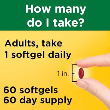 Nature Made B12 5000 mcg Supplement for Energy Support