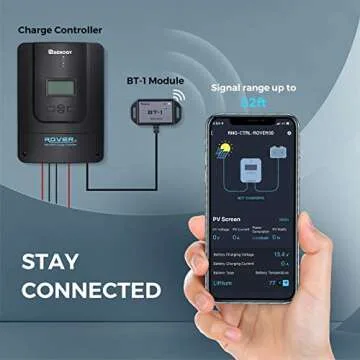 Renogy 800 Watt 12V Monocrystalline Solar Premium Kit Off Grid System 8pcs 100W Solar Panel with 60A MPPT Rover Charger Controller, Bluetooth Module for RV, Boats, Home, Farm