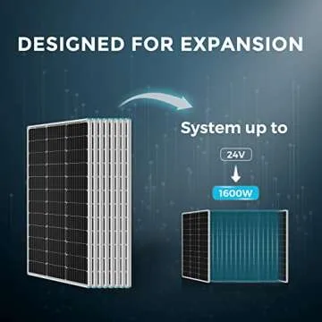 Renogy 800 Watt 12V Monocrystalline Solar Premium Kit Off Grid System 8pcs 100W Solar Panel with 60A MPPT Rover Charger Controller, Bluetooth Module for RV, Boats, Home, Farm