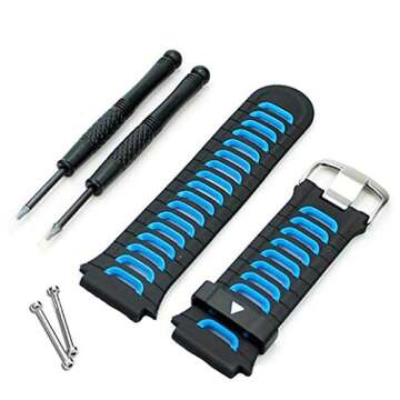 Garmin Forerunner 920XT Replacement Bands (Blue/Black)
