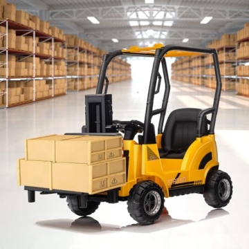 GarveeLife 12V Kids Ride On Forklift with Remote Control