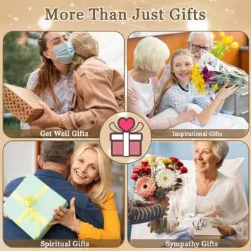 Pealicious Get Well Gifts for Women Inspirational Bracelets, Encouragement Gifts for Cancer Patients, Life Is Tough But So Are You Nature Stone Wave Bracelets, Healing Gifts Cheer Up Gifts for Friends