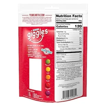 Organic Giggles Chewy Candy Bites - Guilt-Free Treats