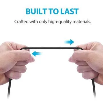 Kingtop 1/4 to 1/8 Stereo Cable for Guitar & More