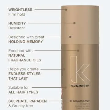 KEVIN.MURPHY SESSION.SPRAY - Strong Hold Hair Spray