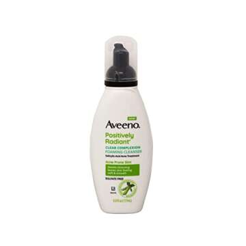 Aveeno Active Naturals Clear Complexion Foaming Cleanser 6 OZ (PACK OF 2)