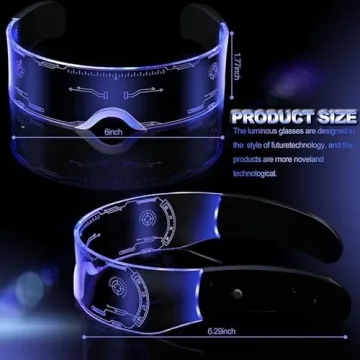 LED Glasses - Light Up Your Night Fashionably
