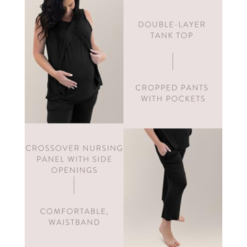 Comfortable Maternity Pajamas for New Moms | Kindred Bravely