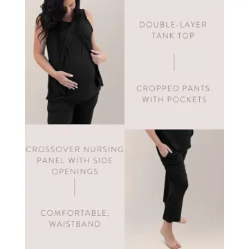 Comfortable Maternity Pajamas for New Moms | Kindred Bravely