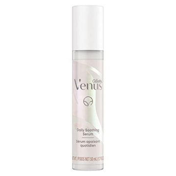 Gillette Venus Intimate Grooming Daily Soothing Serum - Reduce Ingrown Hair for Pubic Hair and Skin,...