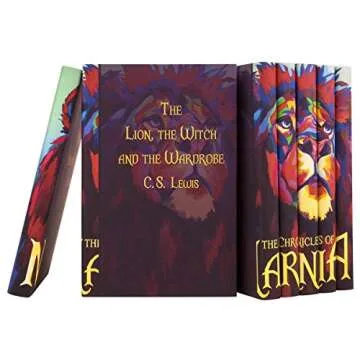 Juniper Books - The Chronicles of Narnia Complete with Custom Book Covers - 7 Volume Hardcover Set - C.S. Lewis
