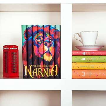 Juniper Books - The Chronicles of Narnia Complete with Custom Book Covers - 7 Volume Hardcover Set - C.S. Lewis