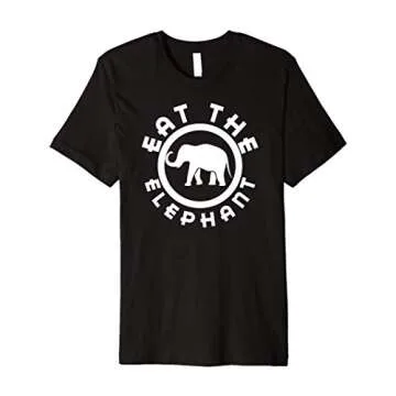 Eat The Elephant Premium T-Shirt – Unique & Comfortable Outfit Option