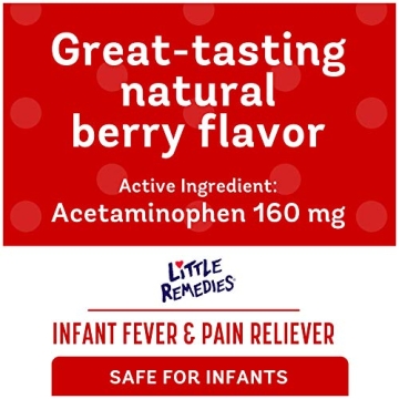 Little Remedies Infant Fever and Pain Reliever 2 Fl Oz