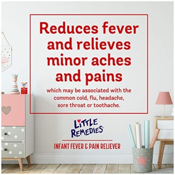 Little Remedies Infant Fever and Pain Reliever 2 Fl Oz