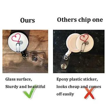 Nurse Badge Holder Reel Set - Fun and Durable ID Holders